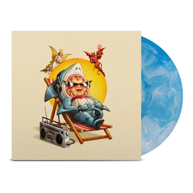 drain-is-your-friend-lp-vinyle-bleu-splash image 1
