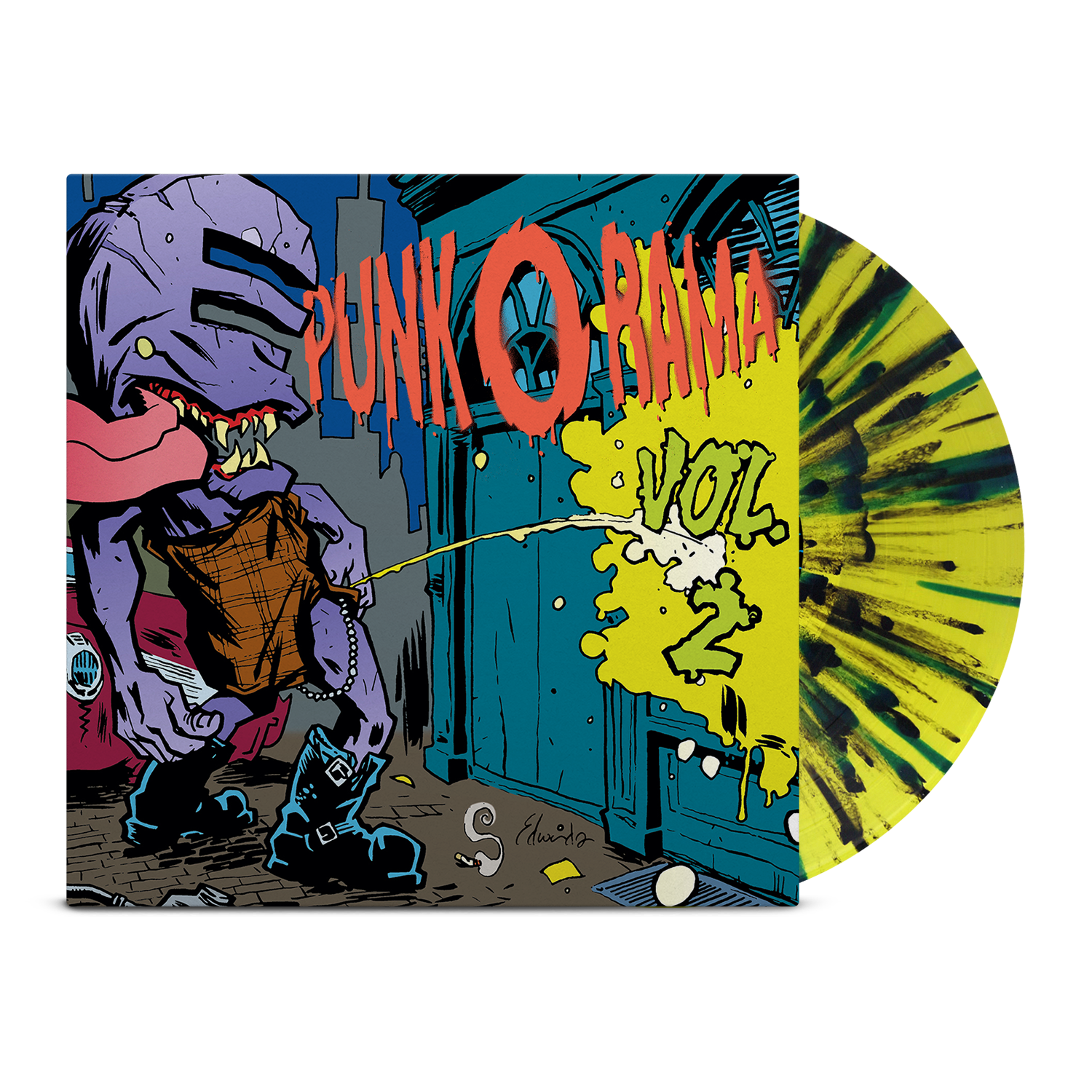 punk-o-rama-vol-2-lp-vinyle-splatter-eggbert image 1