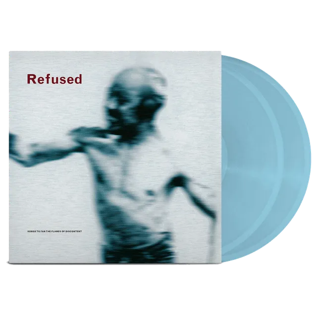refused-songs-to-fan-the-flames-vinyle-2xlp-baby-blue-anniversary image 1