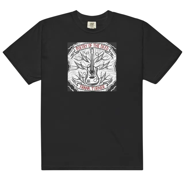 frank-turner-poetry-of-the-deed-t-shirt-noir-coton image 1
