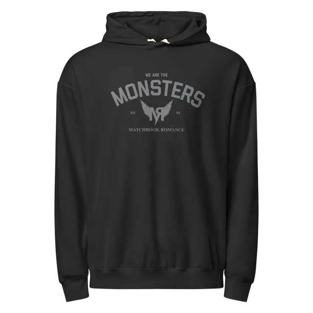 epitaph-monsters-sweat-capuche-noir-coton-l-ger image 1