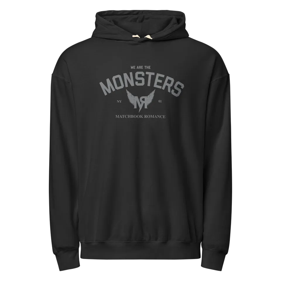 epitaph-monsters-sweat-capuche-noir-coton-l-ger image 1