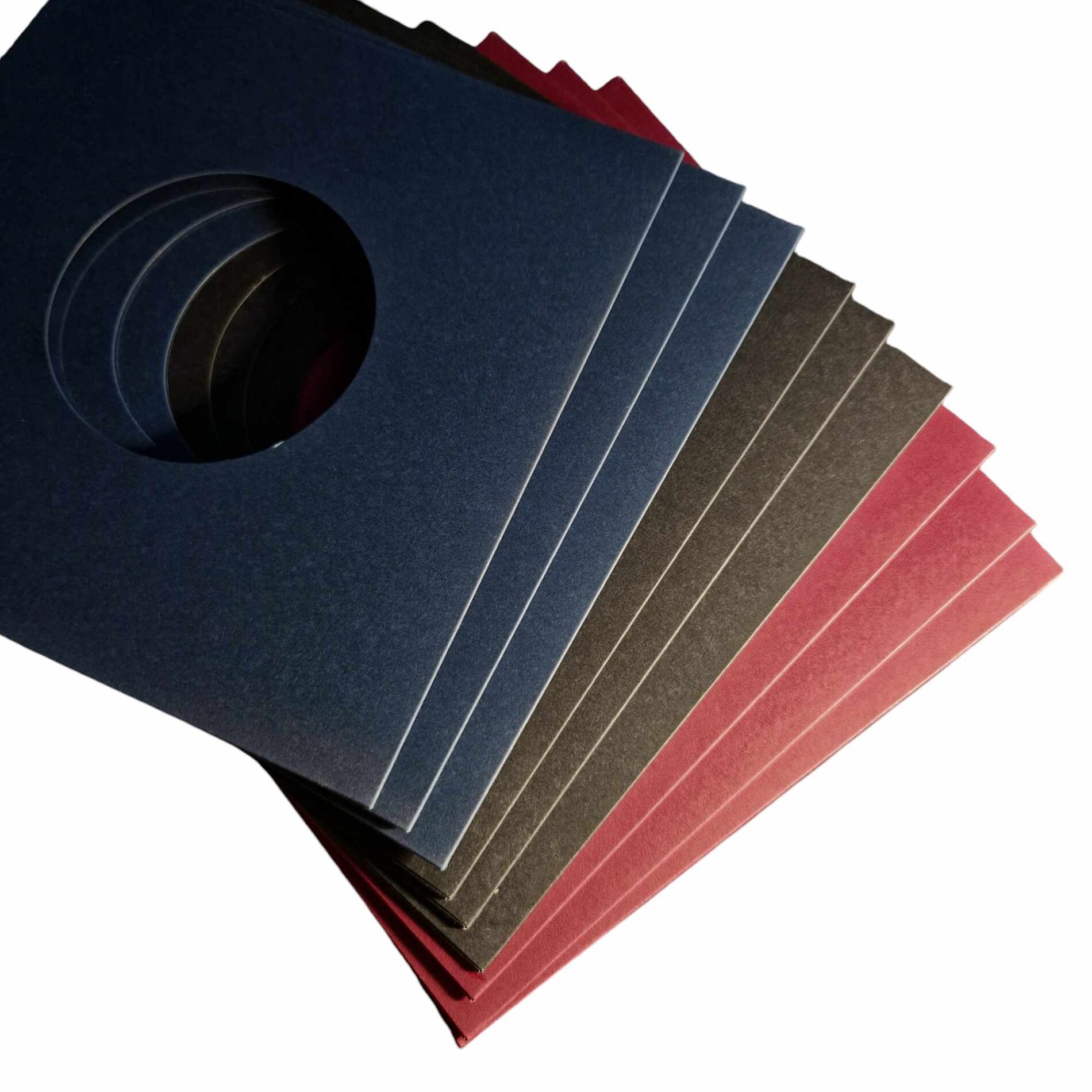 cleangroove-pochettes-vinyle-45t-7-10-pcs-bleu-rouge-noir image 3