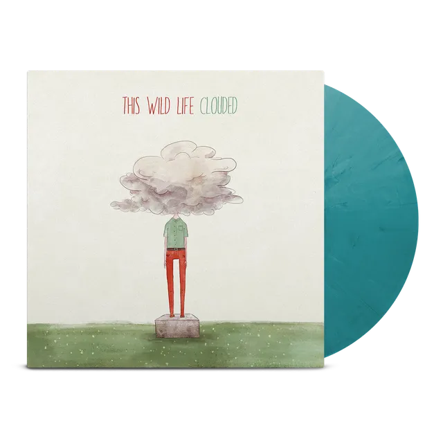 this-wild-life-clouded-lp-vinyle-vert-bleu-blanc image 1