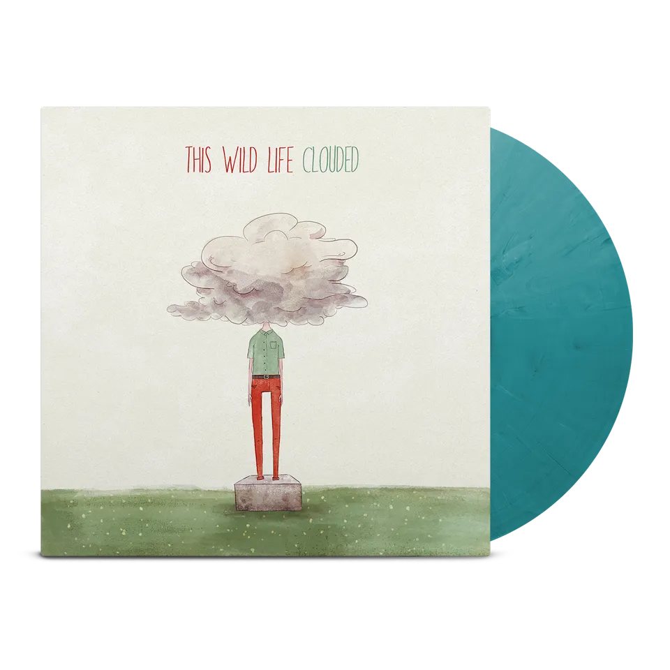 this-wild-life-clouded-lp-vinyle-vert-bleu-blanc image 1