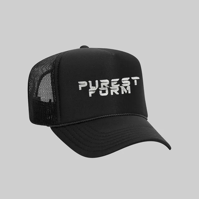 purest-form-resistance-ep-casquette-trucker-logo-argent image 1