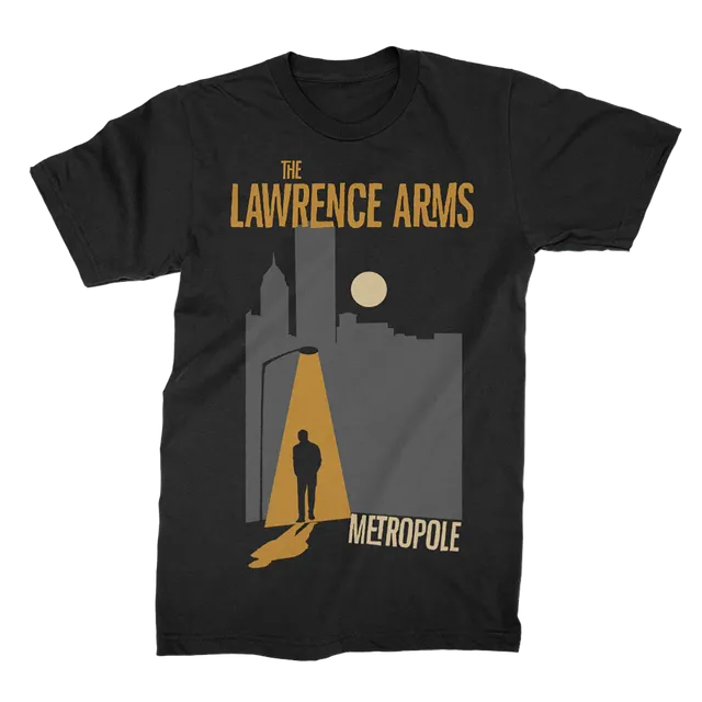 the-lawrence-arms-metropole-t-shirt-noir-coton image 1