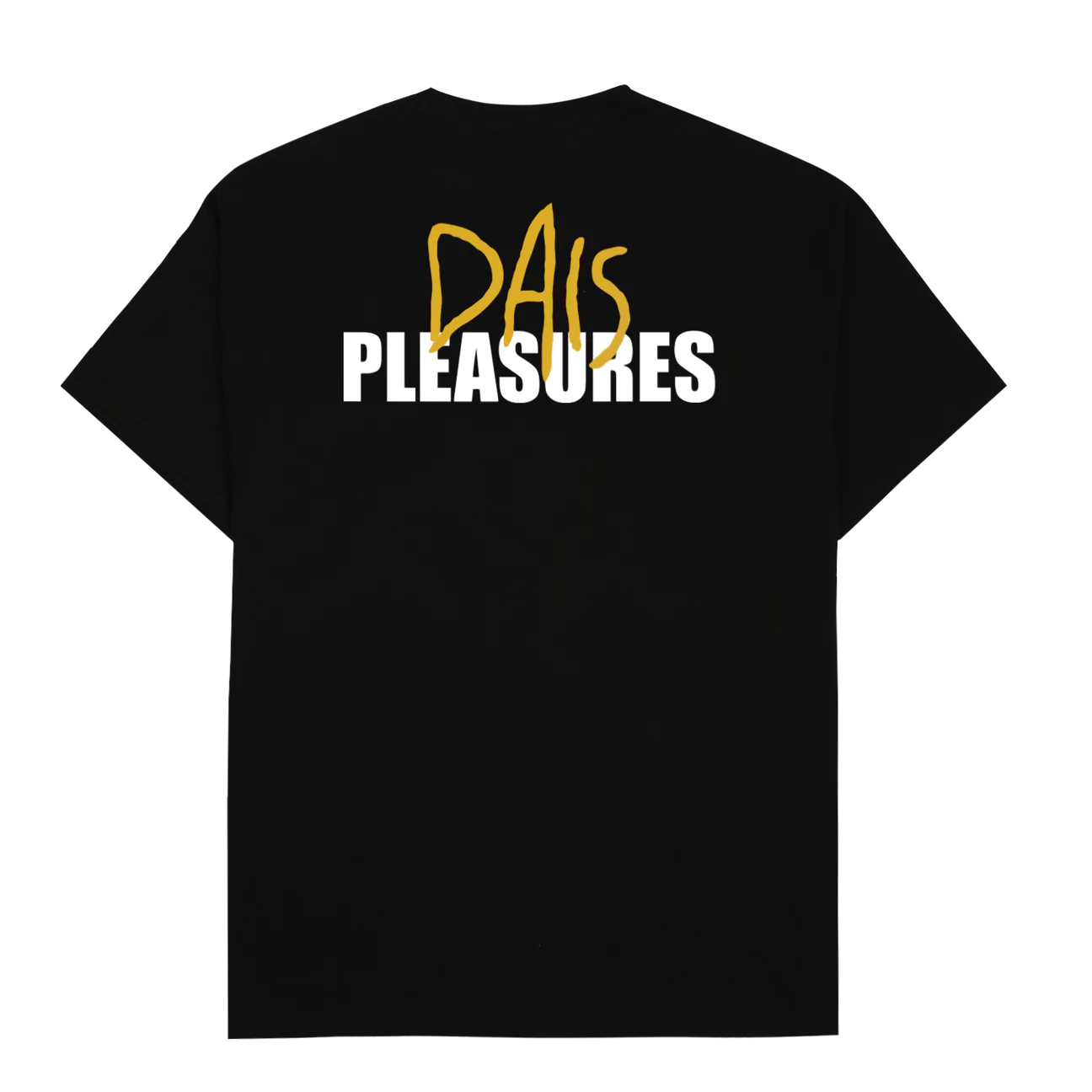 dais-records-x-pleasures-15-ans-t-shirt-noir-large image 2