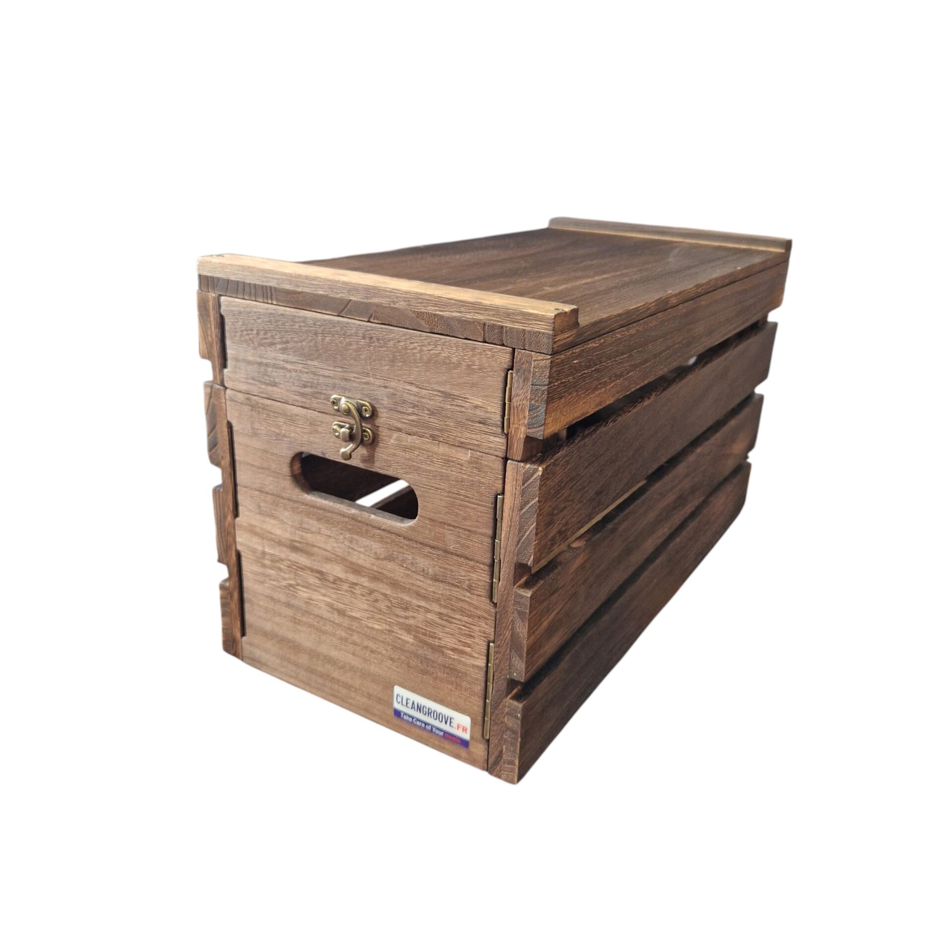 cleangroove-groovebox-45-caisse-bois-vinyles-7-150-disques image 1