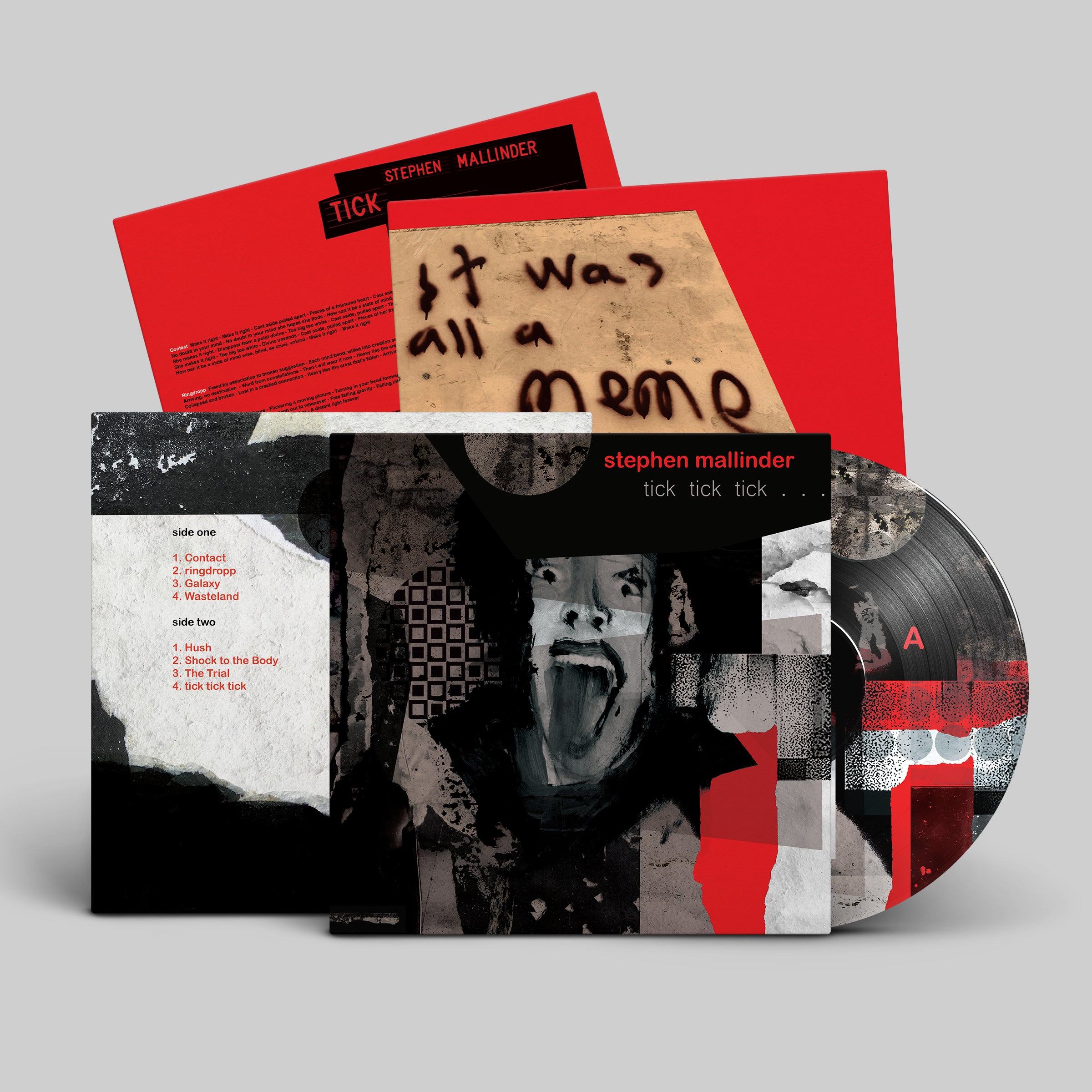 dais-vinyl-tick-tick-tick-vinyle-lp-noir-minimal-synth image 2
