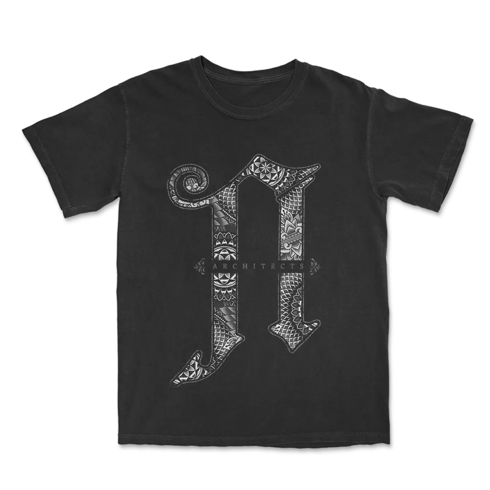 architects-logo-t-shirt-noir-coton-comfort-colors image 1