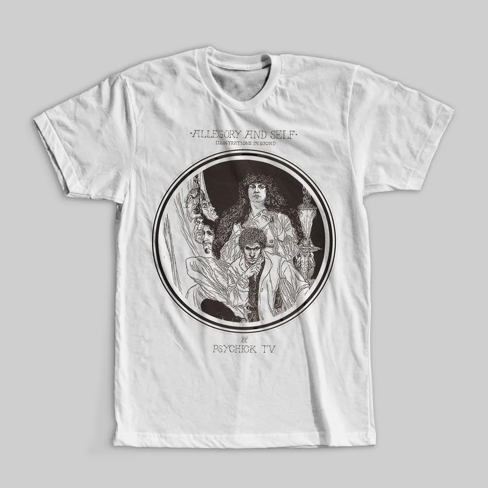 dais-psychic-tv-allegory-self-t-shirt-blanc-taille-l image 1