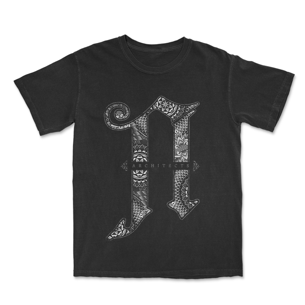architects-logo-t-shirt-noir-coton-comfort-colors image 1