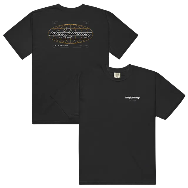 sleep-theory-afterglow-t-shirt-noir-coton-globe image 1
