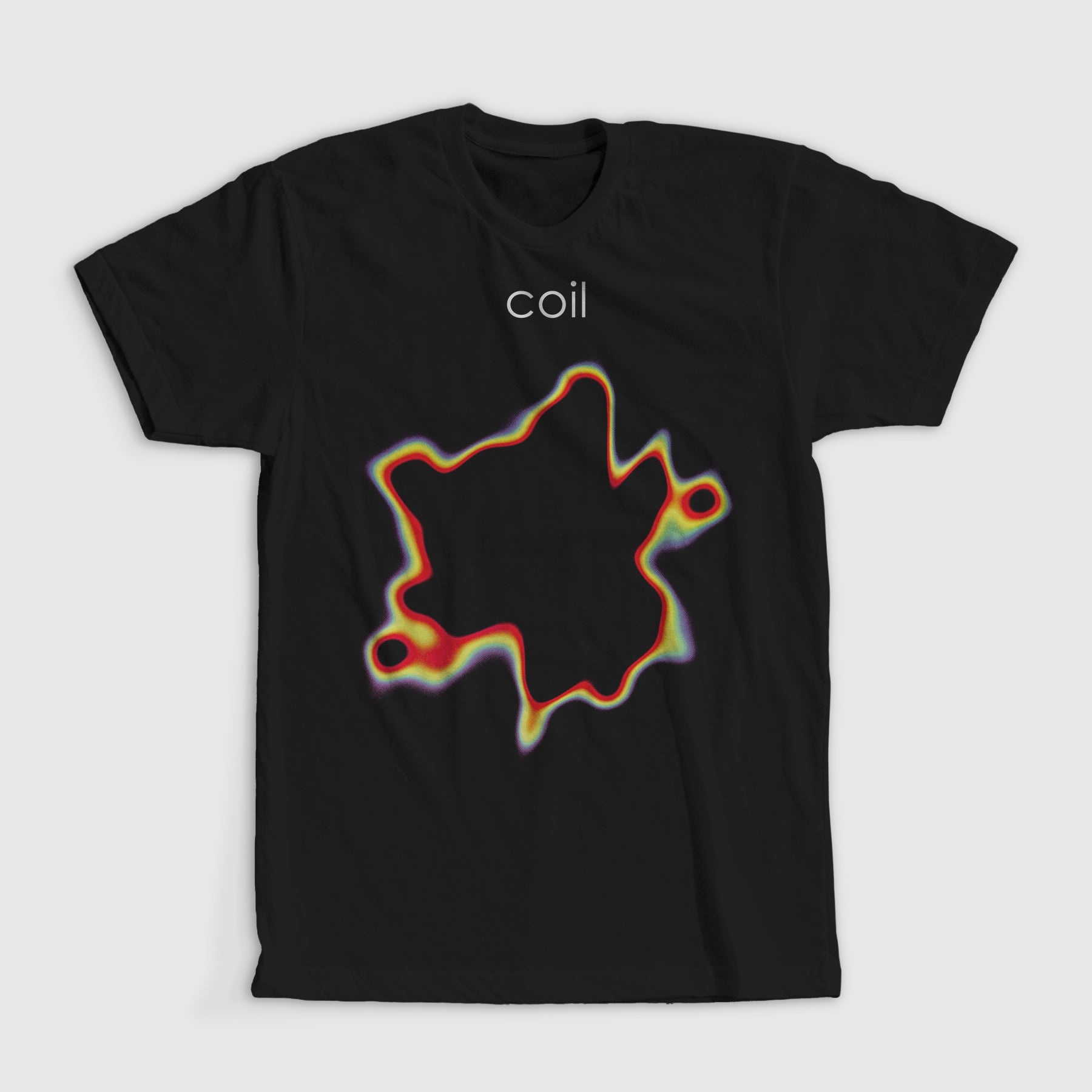 dais-coil-fractal-eclipse-t-shirt-noir-coton image 1