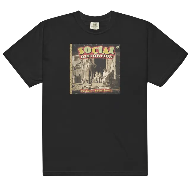 social-distortion-hard-times-t-shirt-noir-coton-album image 1