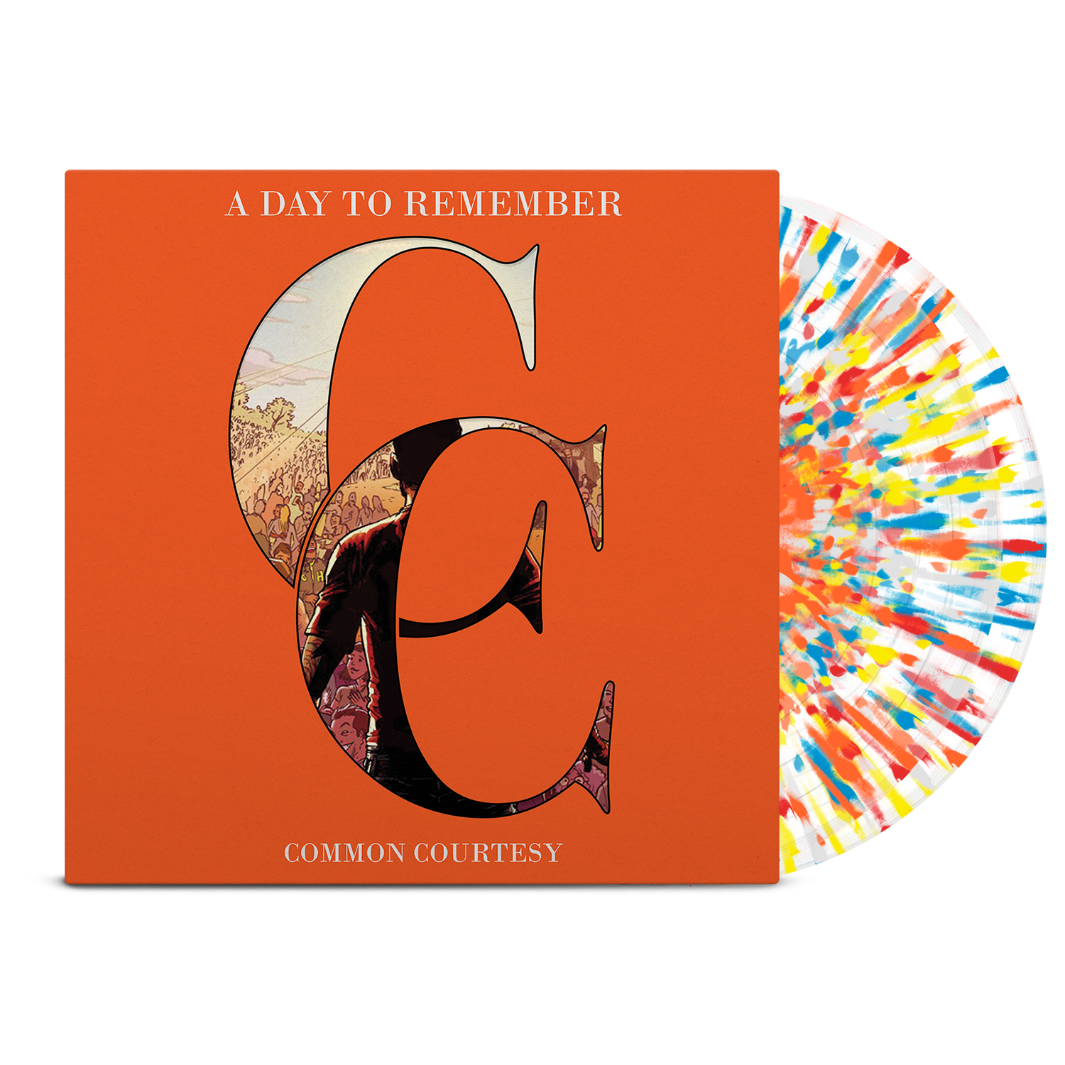 a-day-to-remember-common-courtesy-2xlp-vinyle-clear image 1