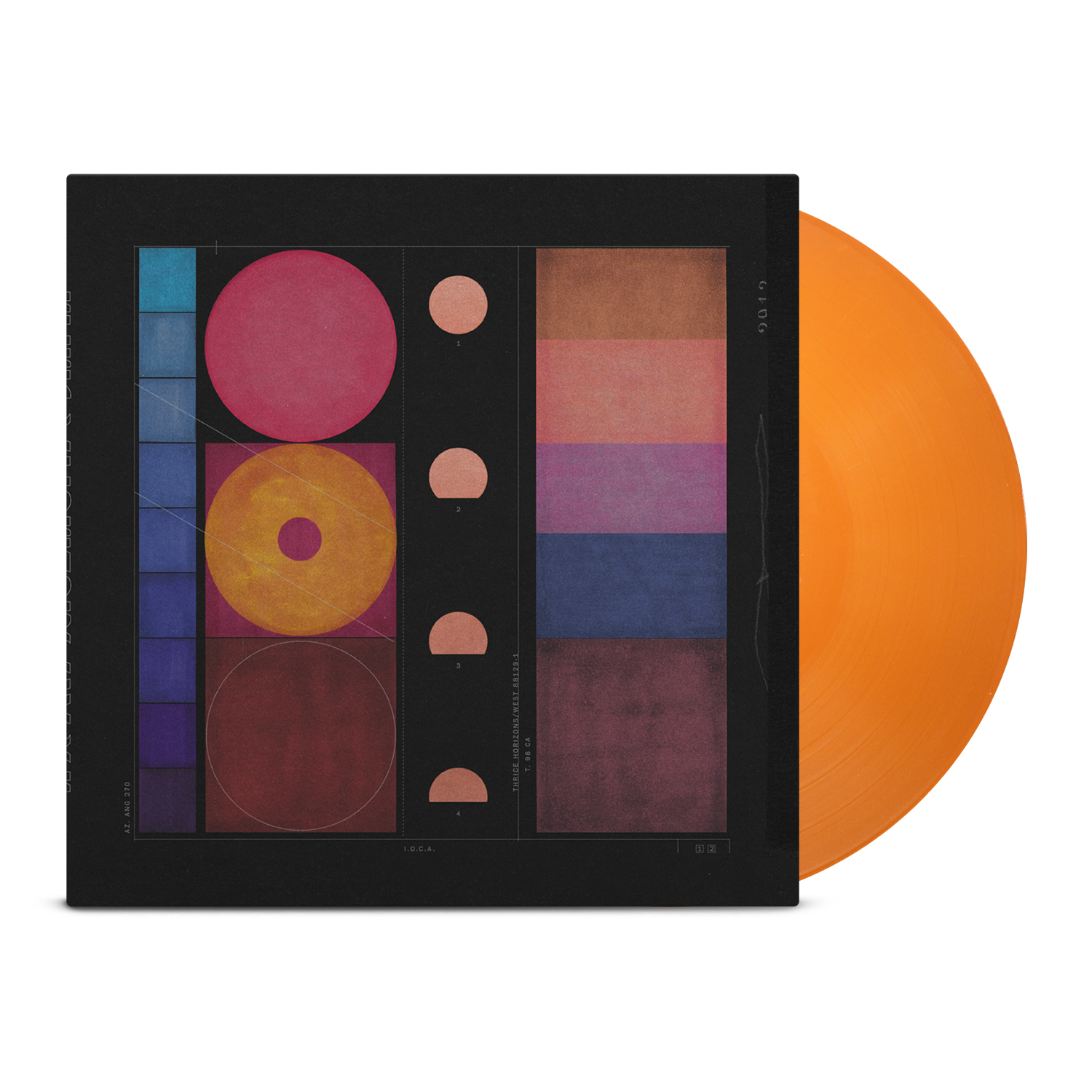 thrice-horizons-west-lp-vinyle-orange-opaque-limit image 1