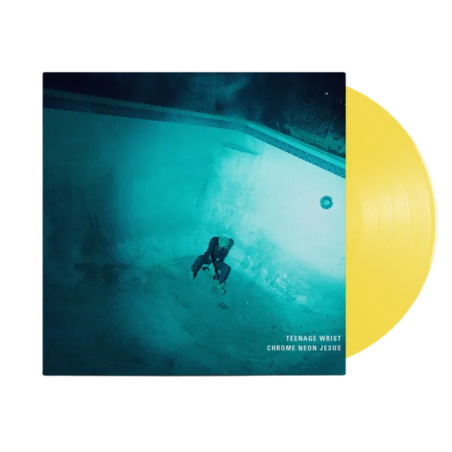 teenage-wrist-chrome-neon-jesus-lp-vinyle-jaune image 1