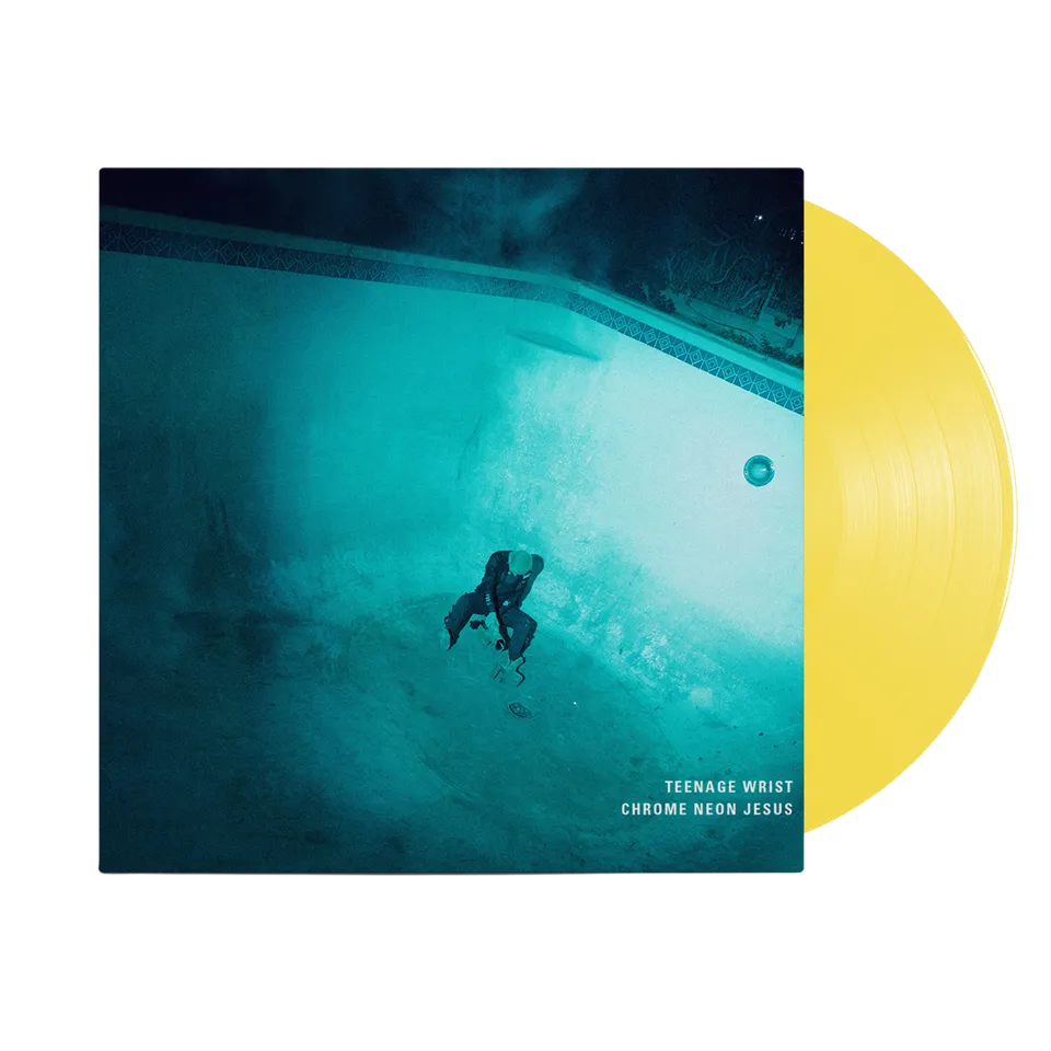 teenage-wrist-chrome-neon-jesus-lp-vinyle-jaune image 1