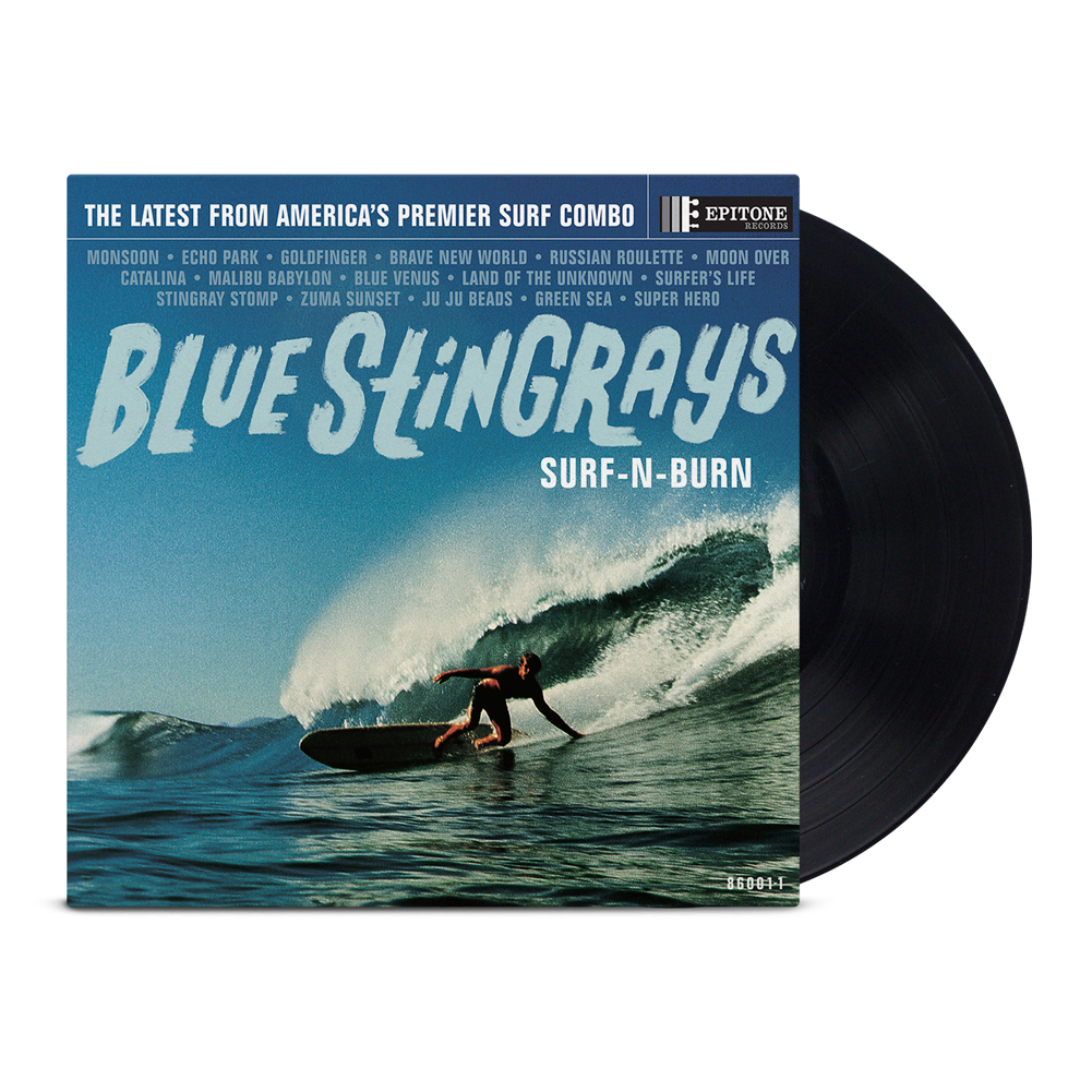 blue-stingrays-surf-n-burn-lp-vinyle-noir-180g image 1
