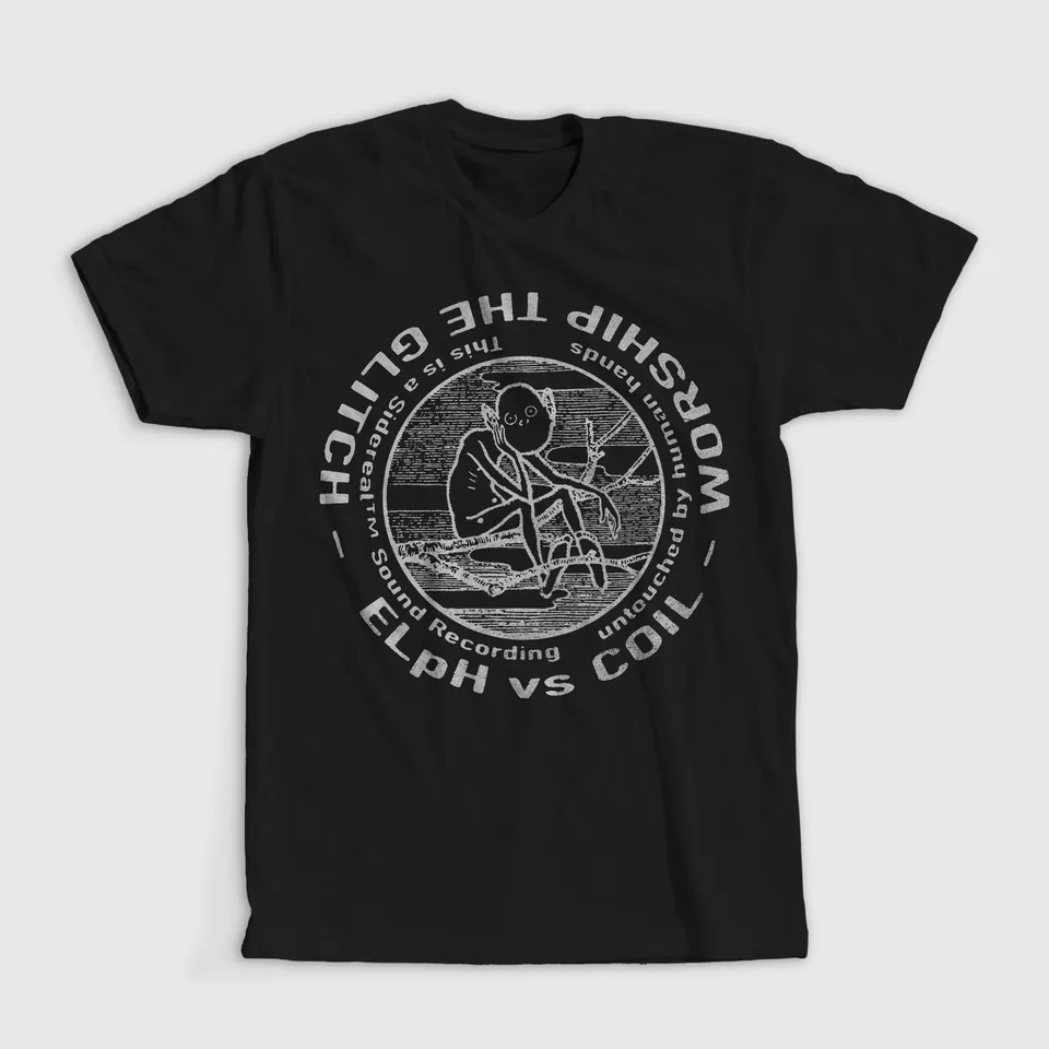 coil-worship-the-glitch-t-shirt-noir-taille-xl image 1