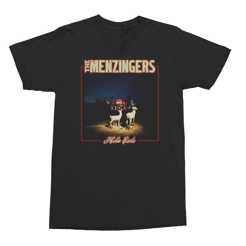 the-menzingers-hello-exile-cover-t-shirt-noir-coton image 1