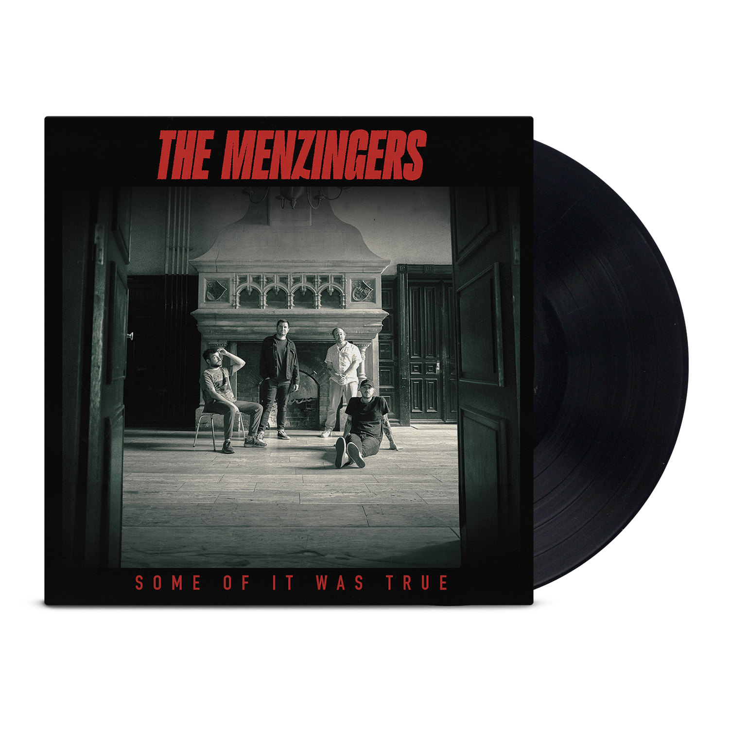 the-menzingers-some-of-it-was-true-lp-vinyle-noir image 1