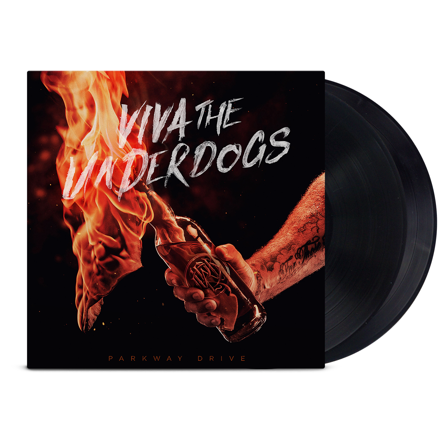 parkway-drive-viva-the-underdogs-double-vinyle-2xlp-noir-live image 1