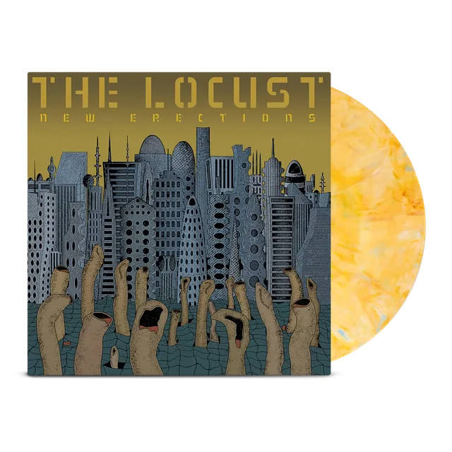 the-locust-new-erections-vinyle-jaune-slum-service-33-tours image 1