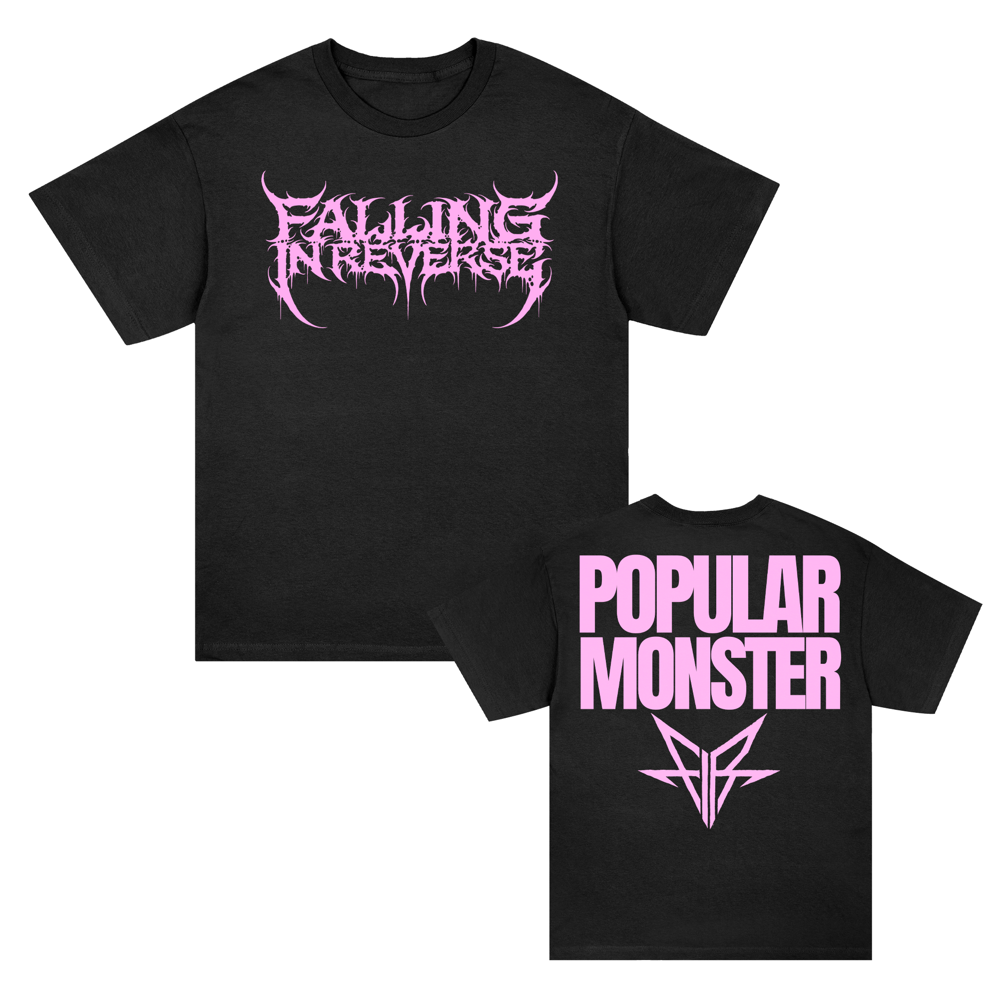 falling-in-reverse-popular-monster-t-shirt-noir image 1