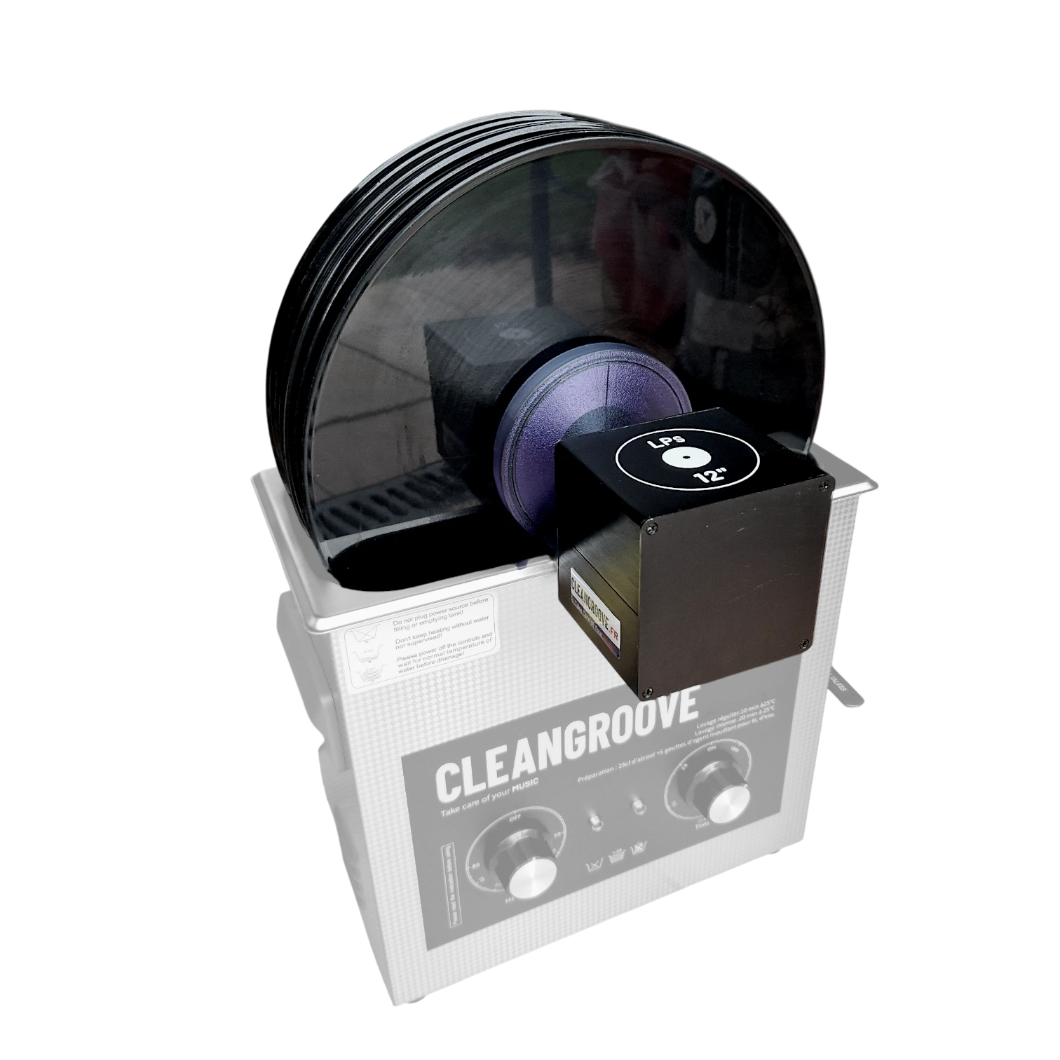 cleangroove-v3-support-nettoyeur-vinyle-ultrason-sans-bac image 1