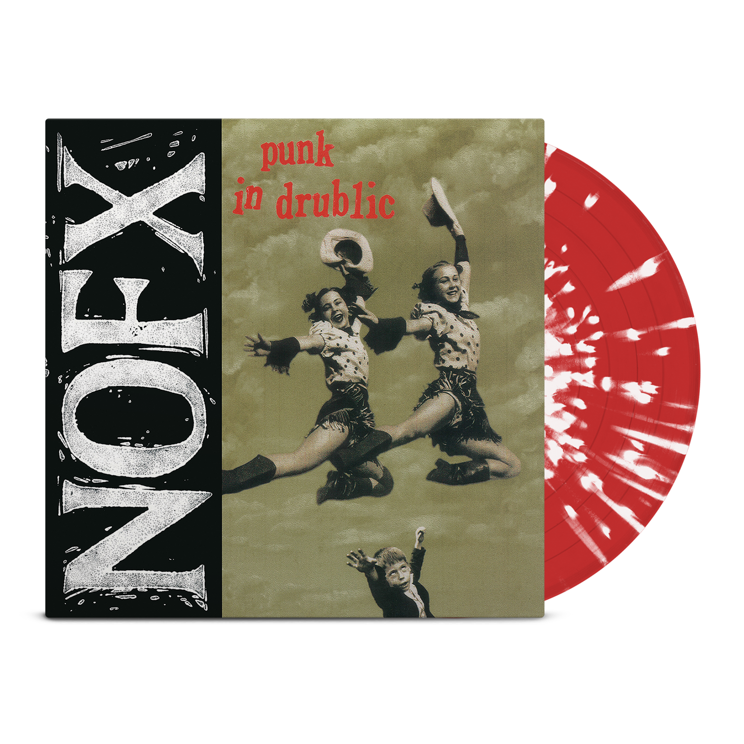 nofx-punk-in-drublic-lp-vinyle-rouge-splatter-limit image 1
