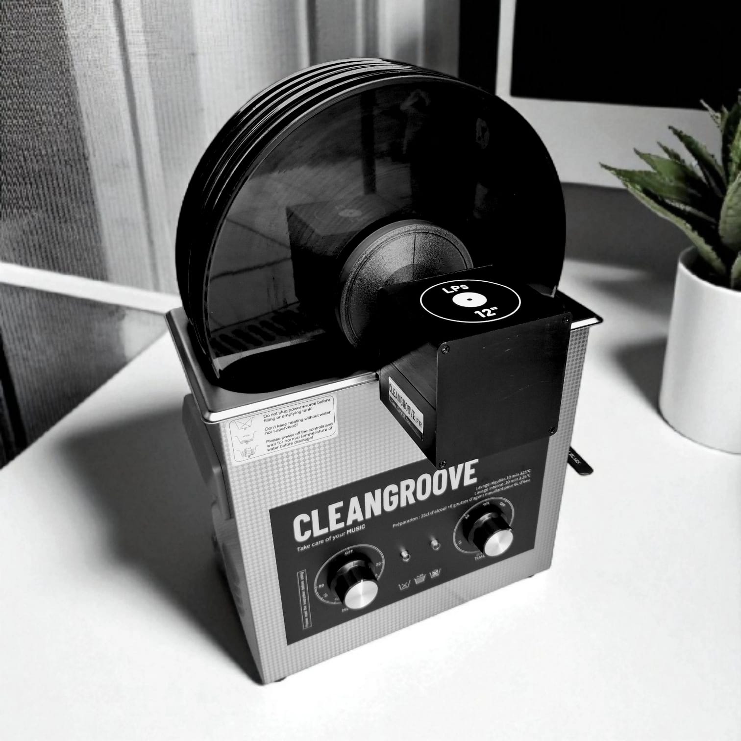 cleangroove-v3-kit-nettoyeur-vinyle-ultrason-bac-240w image 1