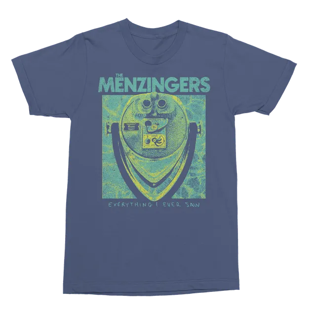 the-menzingers-viewfinder-t-shirt-bleu-coton image 1