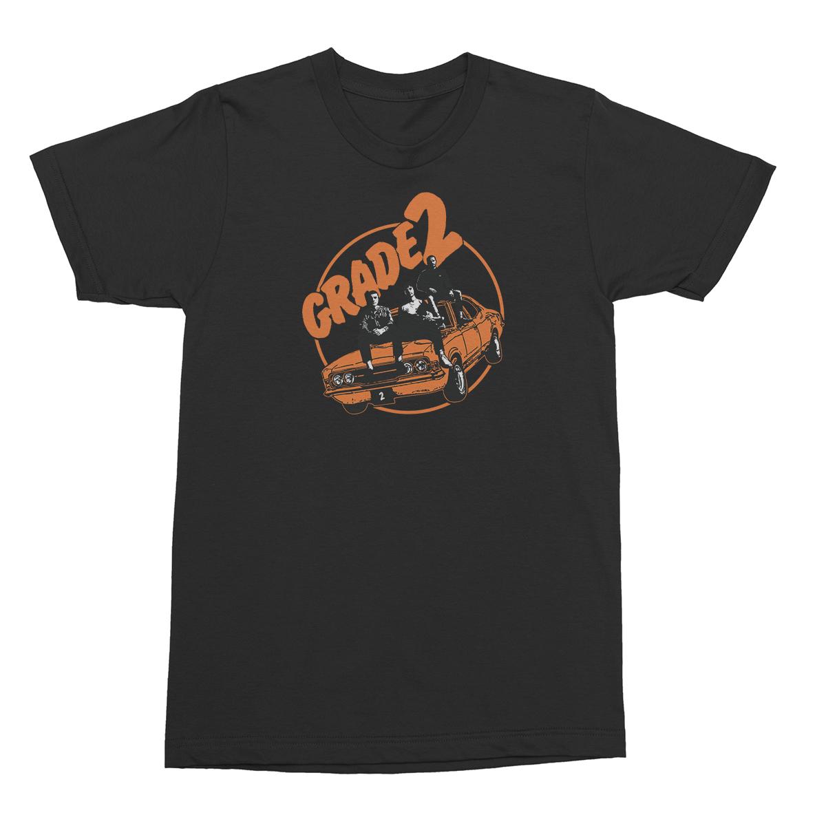 grade-2-car-t-shirt-tee-shirt-noir-coton image 1