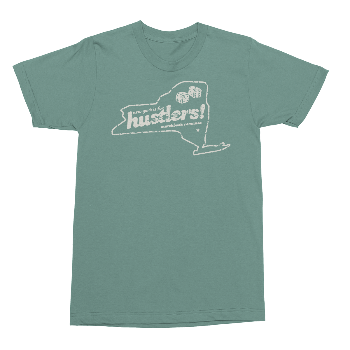 matchbook-romance-hustlers-t-shirt-vert-coton image 1
