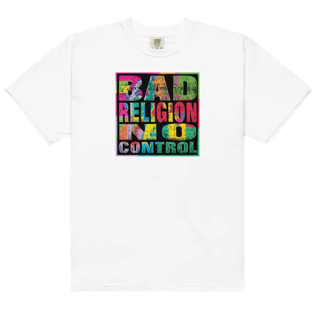 no-control-t-shirt-blanc-coton-manches-courtes image 1