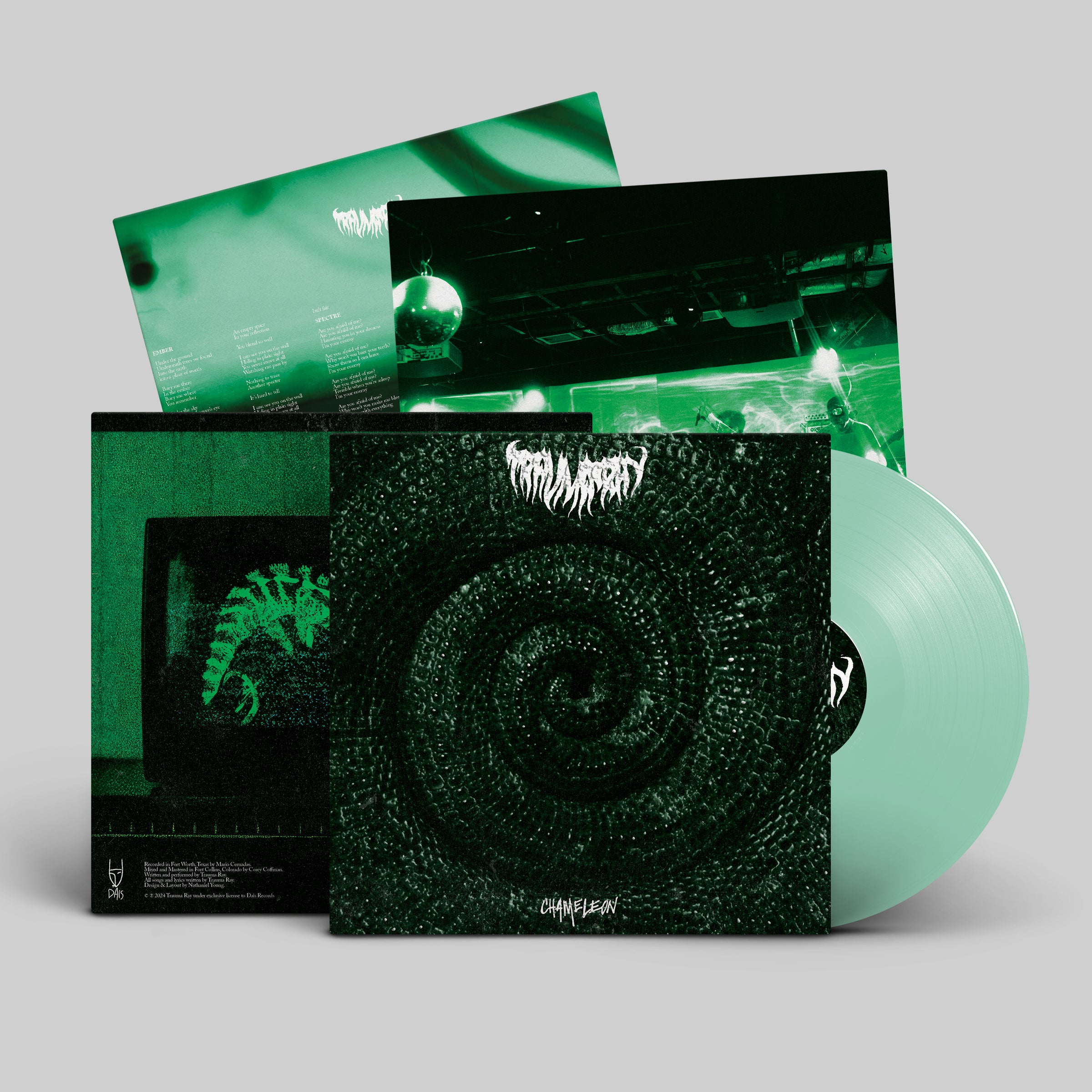 dais-trauma-ray-chameleon-vinyle-vert-splatter-cd image 8