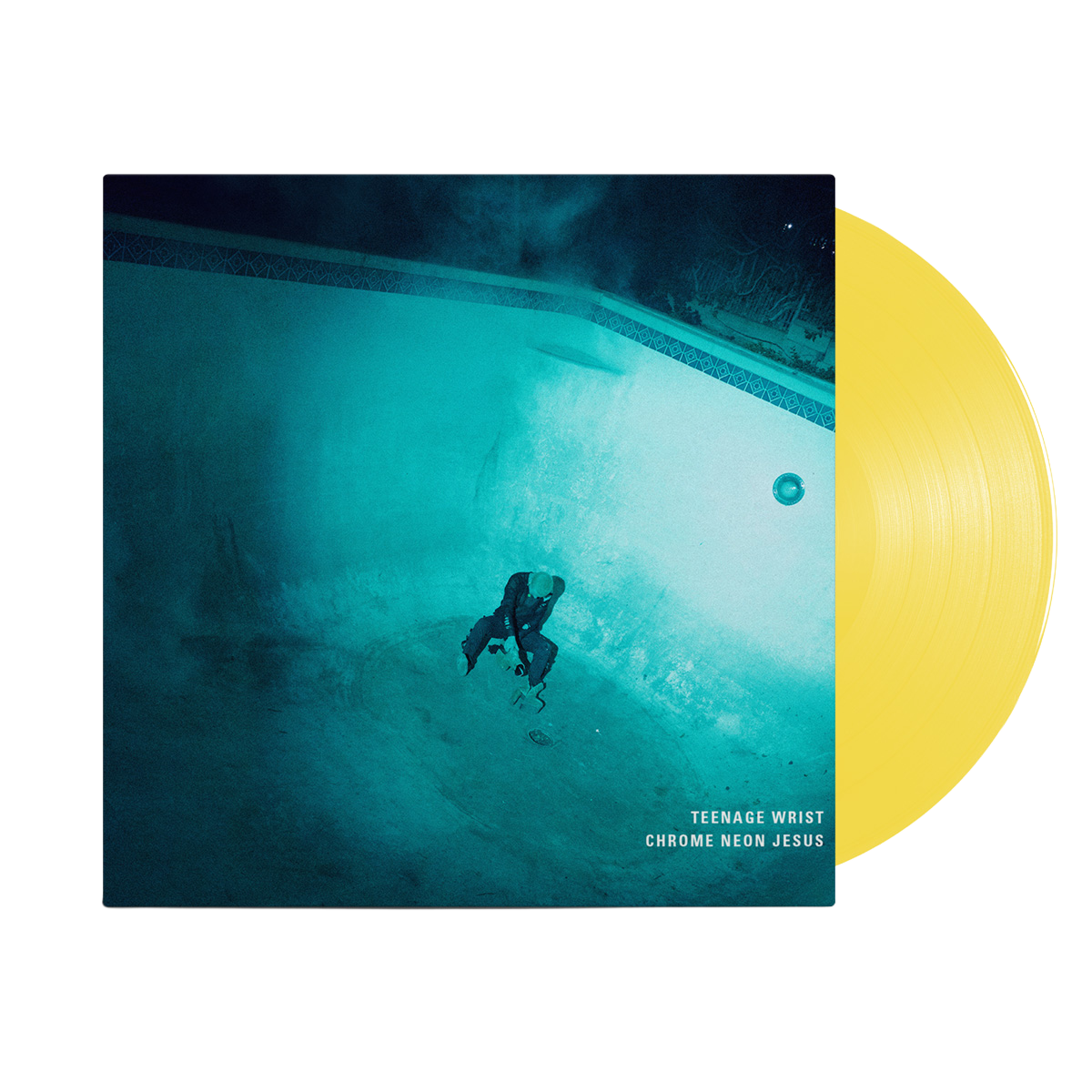 teenage-wrist-chrome-neon-jesus-lp-vinyle-jaune image 1