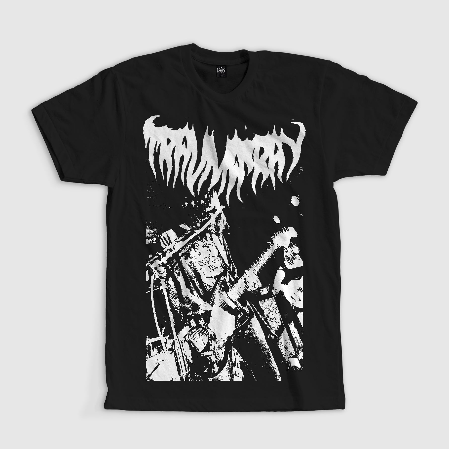 dais-records-trauma-ray-t-shirt-noir-taille-l image 1