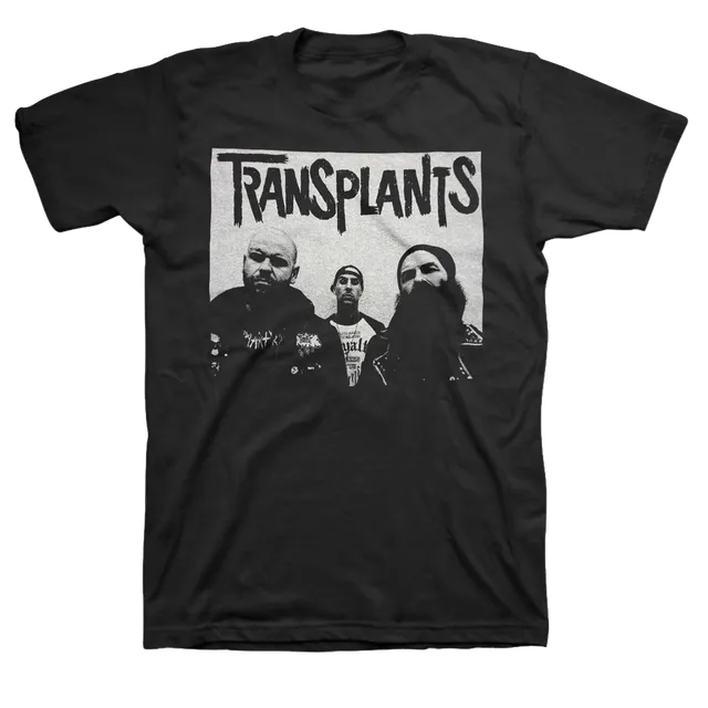 transplants-band-photo-t-shirt-noir-coton image 1