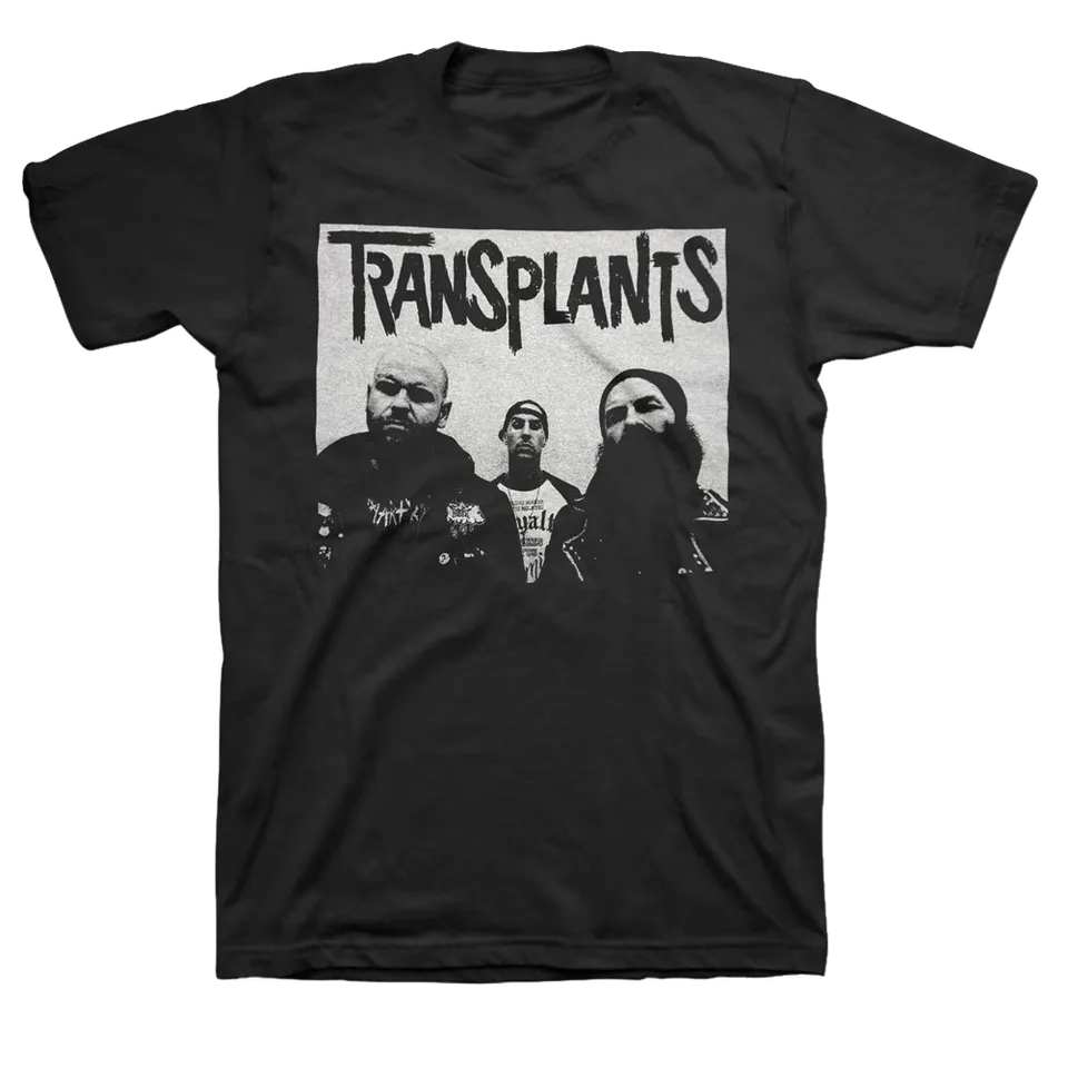 transplants-band-photo-t-shirt-noir-coton image 1