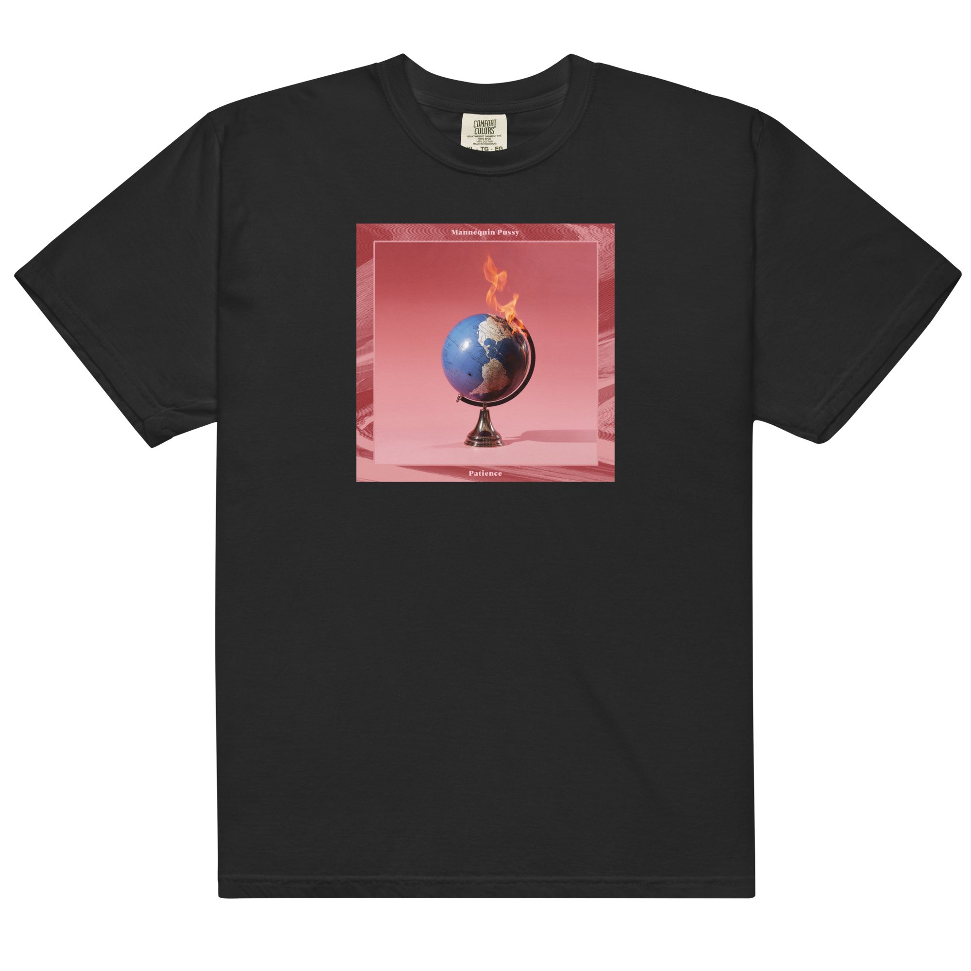 mannequin-pussy-patience-t-shirt-noir-coton image 1