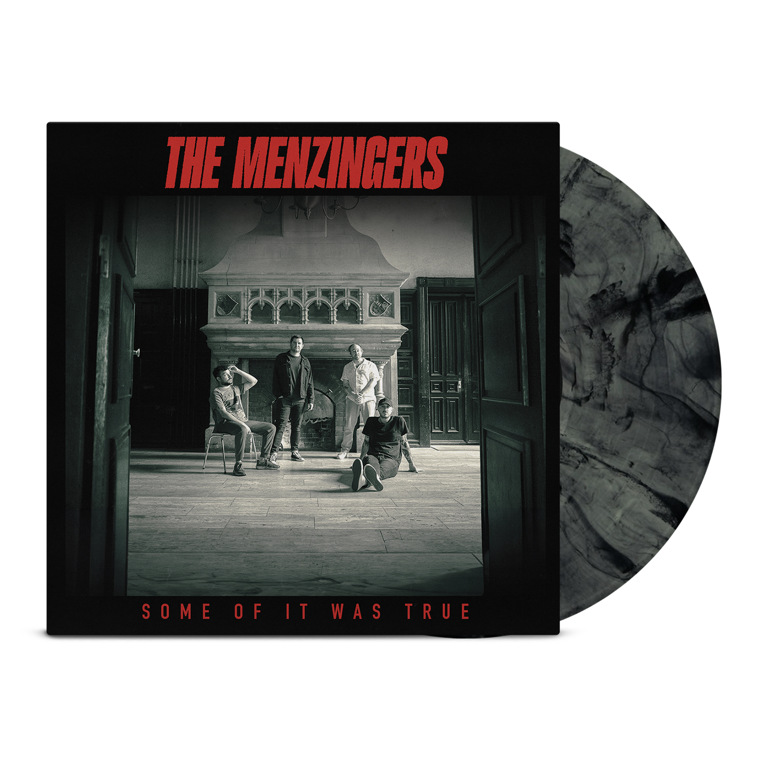 menzingers-some-of-it-was-true-lp-vinyle-coke-bottle-clear image 1
